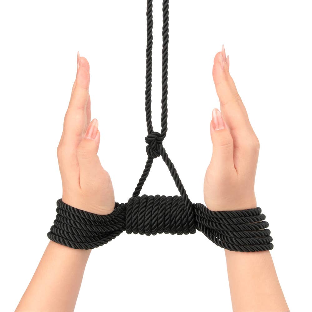 LoveToy - Rebellion Reign Ebony Silky Bondage Rope
