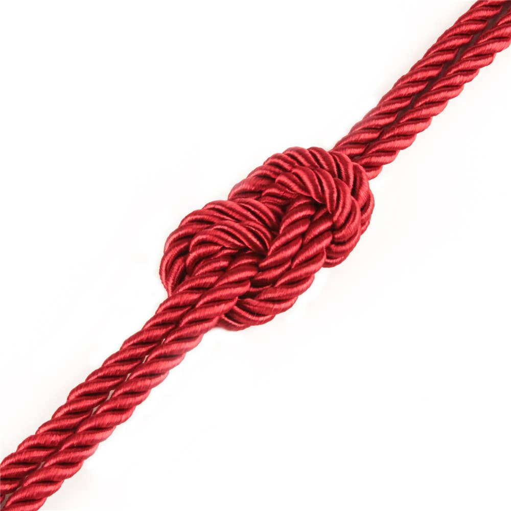 LoveToy - Rebellion Reign Crimson Silky Bondage Rope