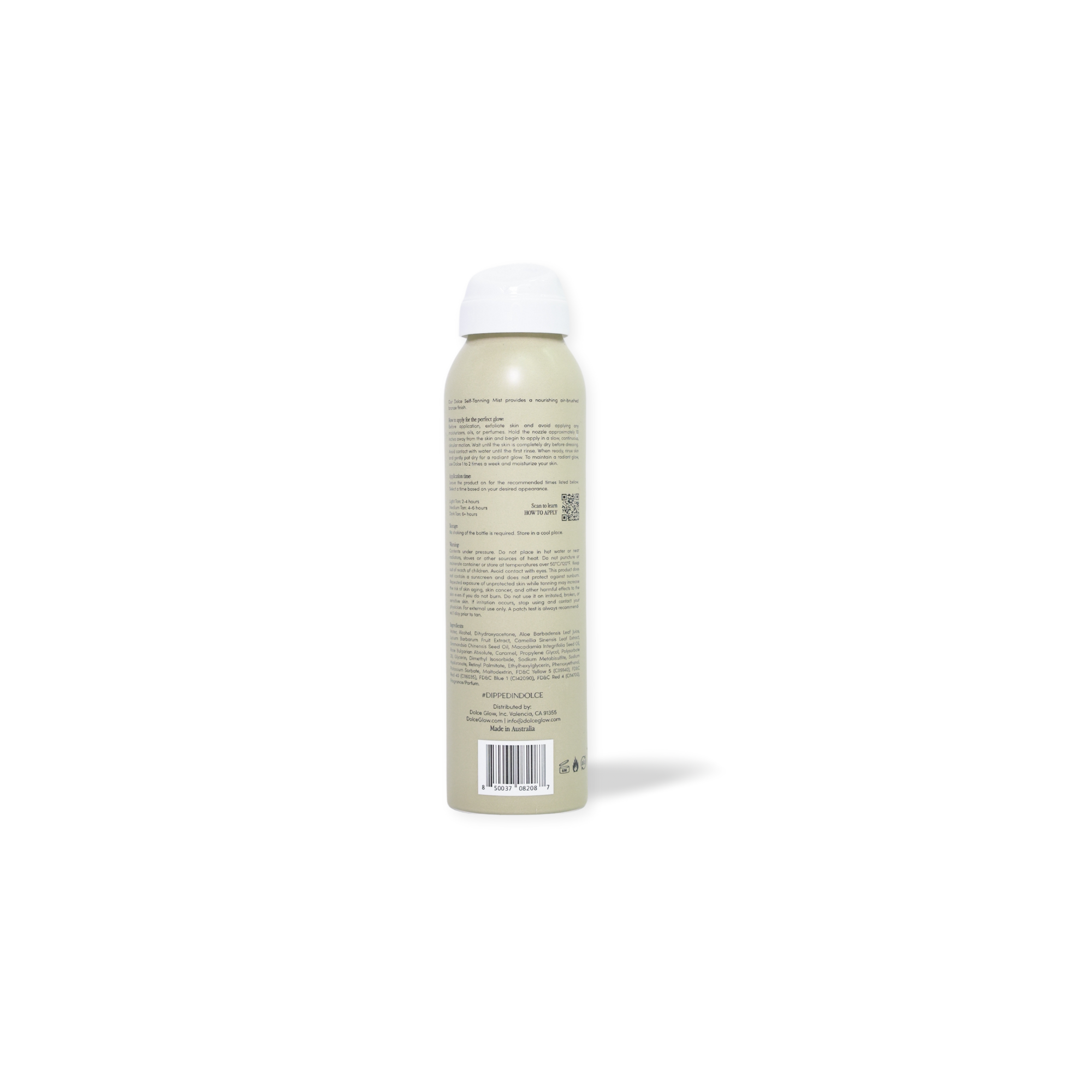 dolce glow Dolce Self-Tanning Mist mini (travel size)