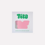 Pink butterfly-shaped product in a Tita branded box on a white background