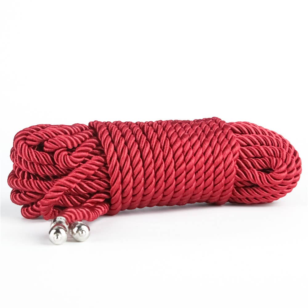 LoveToy - Rebellion Reign Crimson Silky Bondage Rope