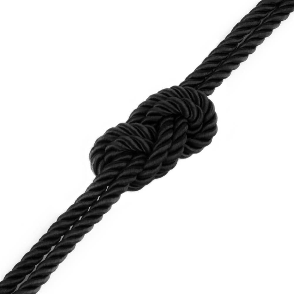 LoveToy - Rebellion Reign Ebony Silky Bondage Rope