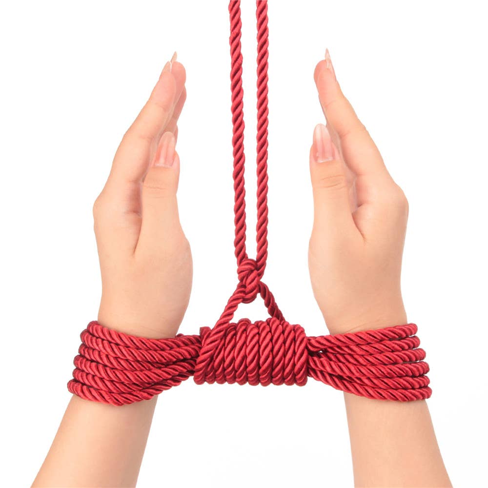 LoveToy - Rebellion Reign Crimson Silky Bondage Rope