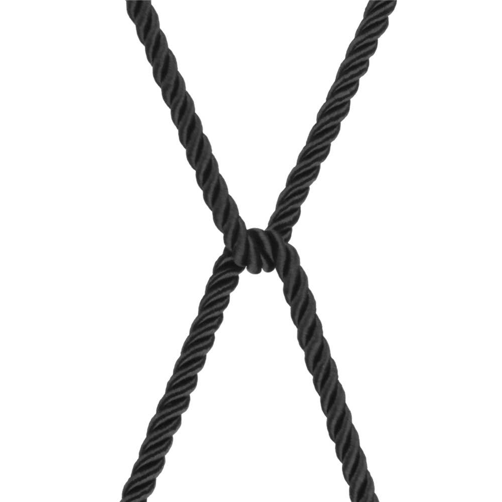 LoveToy - Rebellion Reign Ebony Silky Bondage Rope