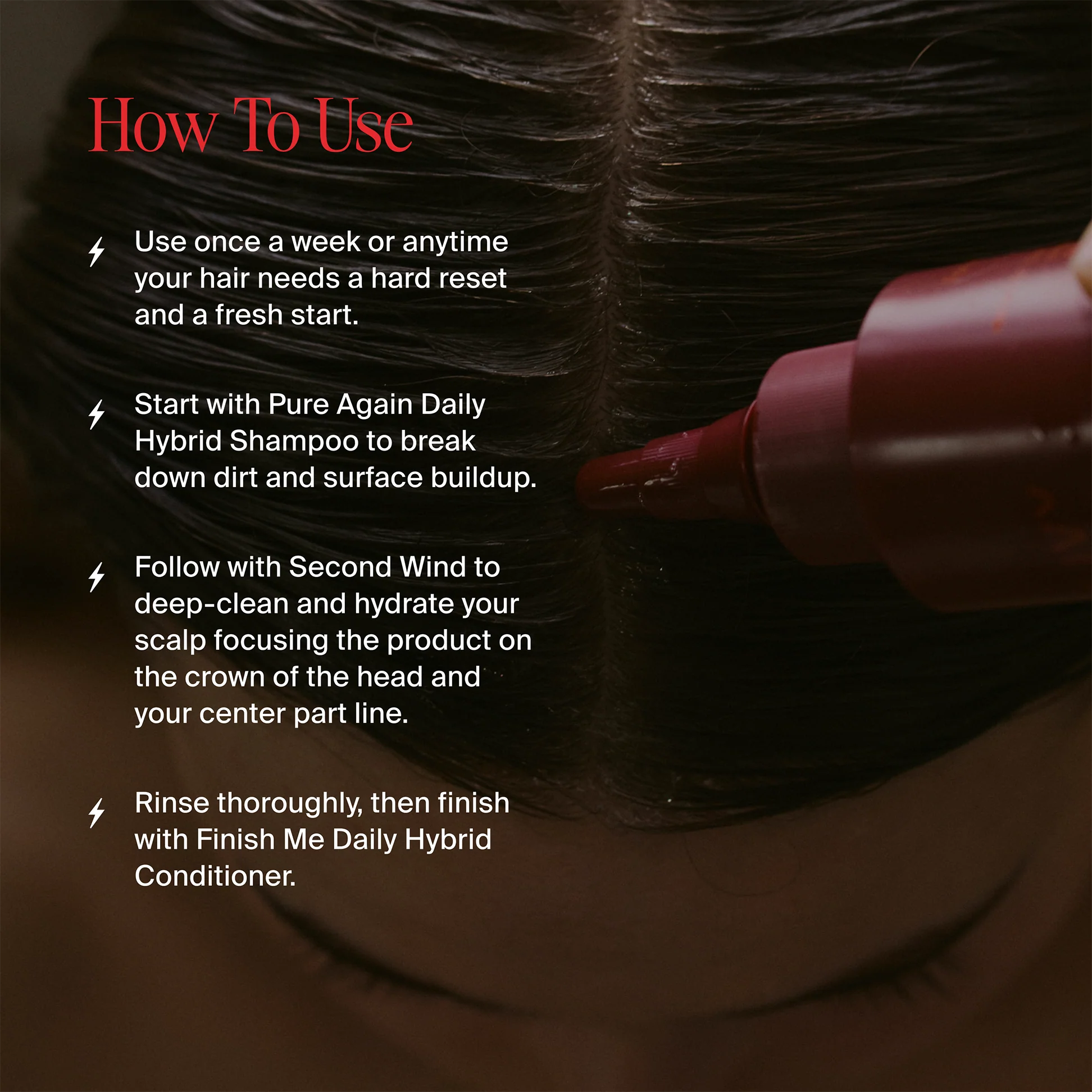 mane ivy Second Wind - hydrating double cleanse + clarifying scalp detox